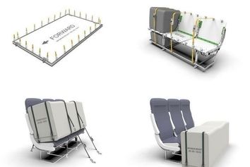 شرکت HAECO طرحی را اجرایی کرده است که به طور همزمان قادر به جابه‌جایی مسافرین و بار در کابین اصلی هواپیما است.