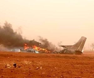 سقوط هواپیمای نظامی در سودان بیش از ۲۰ کشته برجای گذاشت