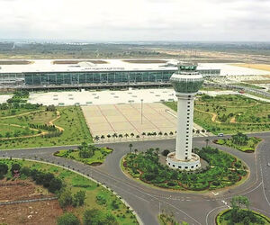 فرودگاه جدید آنگولا با سرمایه‌گذاری چین افتتاح شد +تصاویر