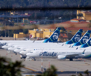 مشکل فنی باعث توقف موقت پروازهای آلاسکا ایرلاینز 

