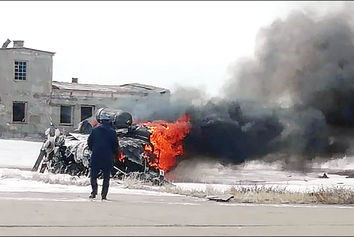 سقوط دومین هلیکوپتر Mi-8 روسیه در چند روز گذشته