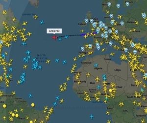 مفهوم انواع رنگ‌ها در flightradar 24