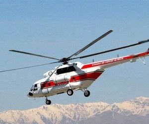 اراک میزبان بالگرد هلال احمر