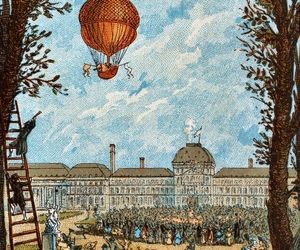 سالروز اولین پرواز انسان با بالون هیدروژنی