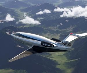 رونمایی هواپیمای بدون پنجره فانتوم ۳۵۰۰
