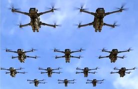 ایلان ماسک برای
 پنتاگون پهپادهای خودران کنترل صوتی می‌سازد