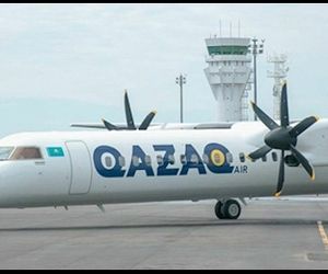 پرواز هواپیمای مسافربری قزاقستان با هفت نقطه آسیب دیده