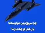 چرا سریع‌ترین هواپیماها بال‌های کوچک دارند؟