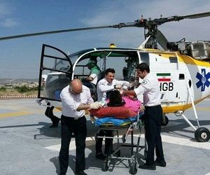 انجام ۴۵۷ ماموریت توسط اورژانس هوایی‌ سنندج‌ تاکنون