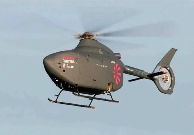 رونمایی از اولین بالگرد خودران و بدون سرنشین جهان