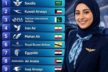 کدام ایرلاین‌ها در پروازهای خود نوشیدنی الکلی سرو نمی‌کنند؟