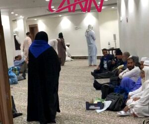 سرگردانی ۱۴ ساعته مسافران جده به بیرجند ایران ایر!، هیچ کس پاسخگوی مسافران نیست  +فیلم