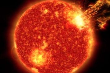 انفجاری به اندازه یک سیاره، تاج خورشید را به لرزه درآورد