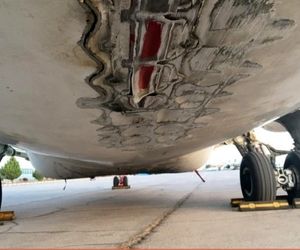 گزارش سازمان هواپیمایی کشوری در خصوص حادثه هواپیمای ماهان در فرودگاه کرمان + تصویر