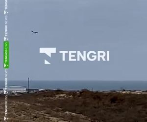  تصاویر جدید از لحظه سقوط هواپیمای آذربایجانی در قزاقستان 