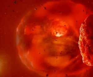 برای اولین بار در تاریخ برخورد دو سیاره ثبت شد