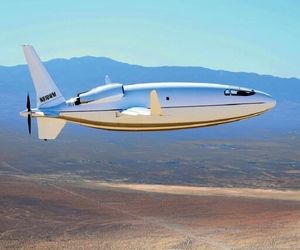 طراحی منحصربه‌فرد هواپیمایی با ظاهر شبیه به تخم مرغ