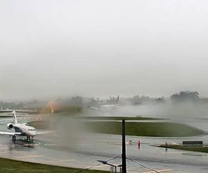 شرایط نامساعد جوی پرواز بازیکنان بارسلونا را با اختلال مواجه کرد