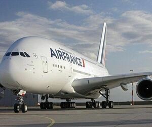 لغو پروازهای ایرباس A380 خطوط هوایی فرانسه و ناوگان بویینگ ۷۴۷ شرکت هواپیمایی KLM در پی شیوع ویروس کرونا‌
