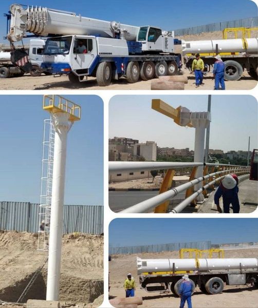 آغاز زیرسازی چراغهای اپروچ فرودگاه بین المللی مهرآباد