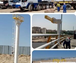 آغاز زیرسازی چراغ‌های اپروچ فرودگاه بین المللی مهرآباد