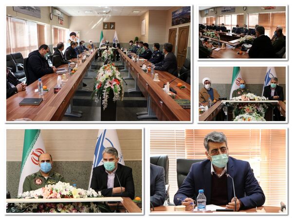 برگزاری جلسه ATC Boardمشترک اداره کل فرودگاههای آذربایجانشرقی و پایگاه شکاری شهید سرلشکرفکوری