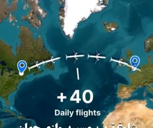 شلوغ‌ترین مسیر پروازی جهان کدام است؟