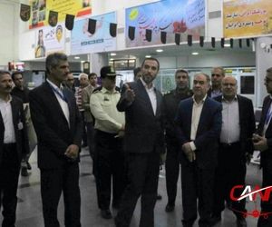 افتتاح چند پروژه فرودگاه بیرجند با حضور اسفندیاری