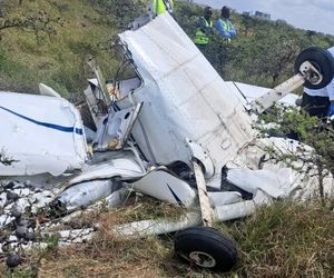 سقوط مرگبار هواپیمای سبک در نزدیکی محل نمایشگاه هوایی

