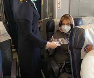 توزیع ماهنامه شبکه صنعت هوانوردی در پروازهای نوروزی هواپیمایی کاسپین (بخش دوم)