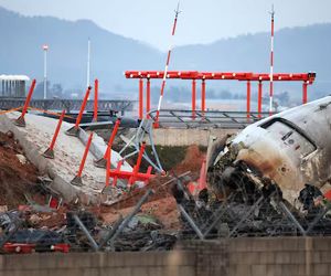 پلیس کره جنوبی فرودگاه و دفتر مالک هواپیمای سانحه‌دیده را مورد بازرسی قرار داد
