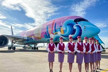 رونمایی از هواپیمای ویژه بازی‌های ملی چین