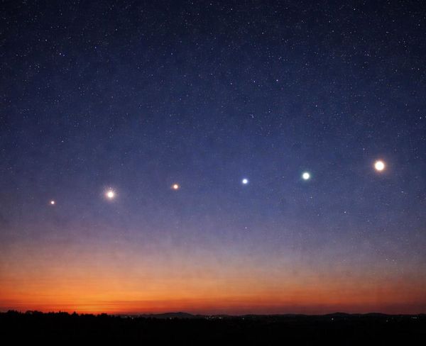 هم‌راستایی نادر ۶ سیاره در ۲۸ فوریه؛ نمایشی کم‌تکرار در آسمان شب