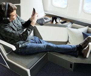 ساخت صندلی ‌‎های تخت خواب شو برای هواپیما