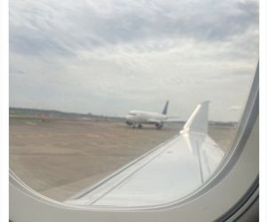 برخورد بال‌های دو هواپیما 
در مسیر تاکسی فرودگاه ریگان 
