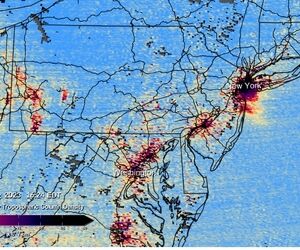 نخستین تصاویر ماهواره ردیاب آلودگی ناسا منتشر شد