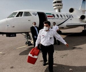 انتقال هوایی قلب اهدایی دیگر این بار در شهر اصفهان
