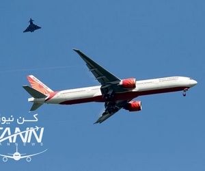 فرود اضطراری هواپیمای ایراندیا در انگلیس به دلیل احتمال بمب‌گذاری