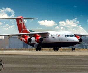 برقراری مسیرهای جدید پروازی هواپیمایی قشم به کشور عمان 
