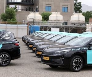 آغاز فعالیت تاکسی‌های برقی در شهر فرودگاهی امام خمینی(ره)