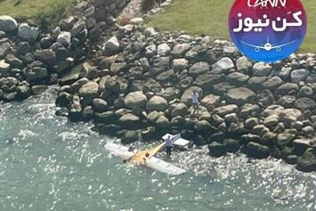 سقوط هواپیمای فوق سبک در نوشهر