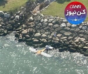 سقوط هواپیمای فوق سبک در نوشهر