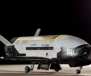 هواپیمای فضایی بدون سرنشین خورشیدی پس از ۹۰۸ روز پرواز به زمین نشست