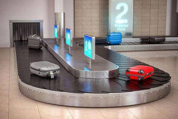 مرگ دلخراش یک زن ۵۷ ساله با گیر کردن در نوار نقاله چمدان‌ها در فرودگاه!