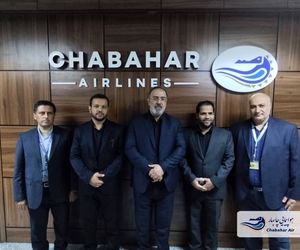 دفتر عملیات پروازی(دیسپچ) شرکت هواپیمایی چابهار در فرودگاه مهرآباد