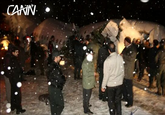 چگونه سقوط هواپیمای بوئینگ ۷۲۷ ایران ایر، آسمان برفی ایران را عزادار کرد