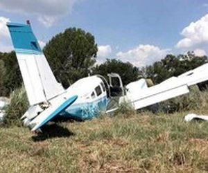 سقوط یک هواپیمای 
سبک در بلومفونتین آفریقای جنوبی
