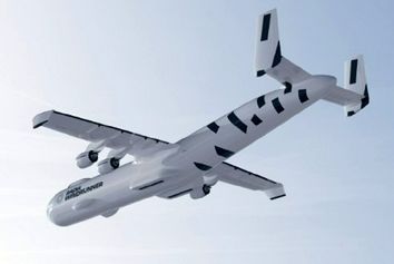 بزرگترین هواپیمای نظامی که تاکنون ساخته شده می‌تواند جنگنده‌ها و هلیکوپترها را حمل کند