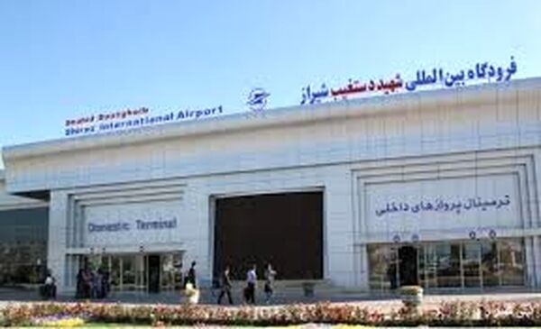 جابجایی ۹۰ هزار و ۵۸۸ مسافر از فرودگاه شیراز در اردیبهشت ماه ۹۹