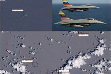 تنش در کارائیب، جنگندهای ونزوئلا بر فراز ناو آمریکایی به پرواز درآمدند